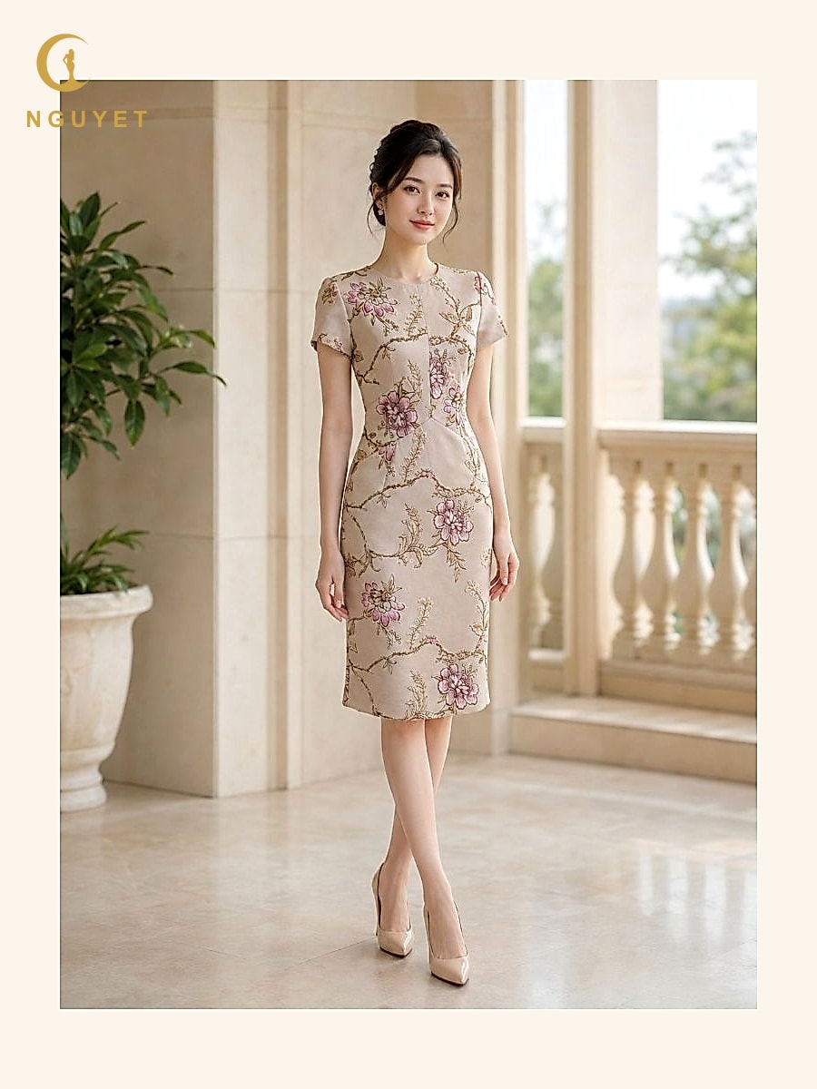 Đầm bút chì DBT-23