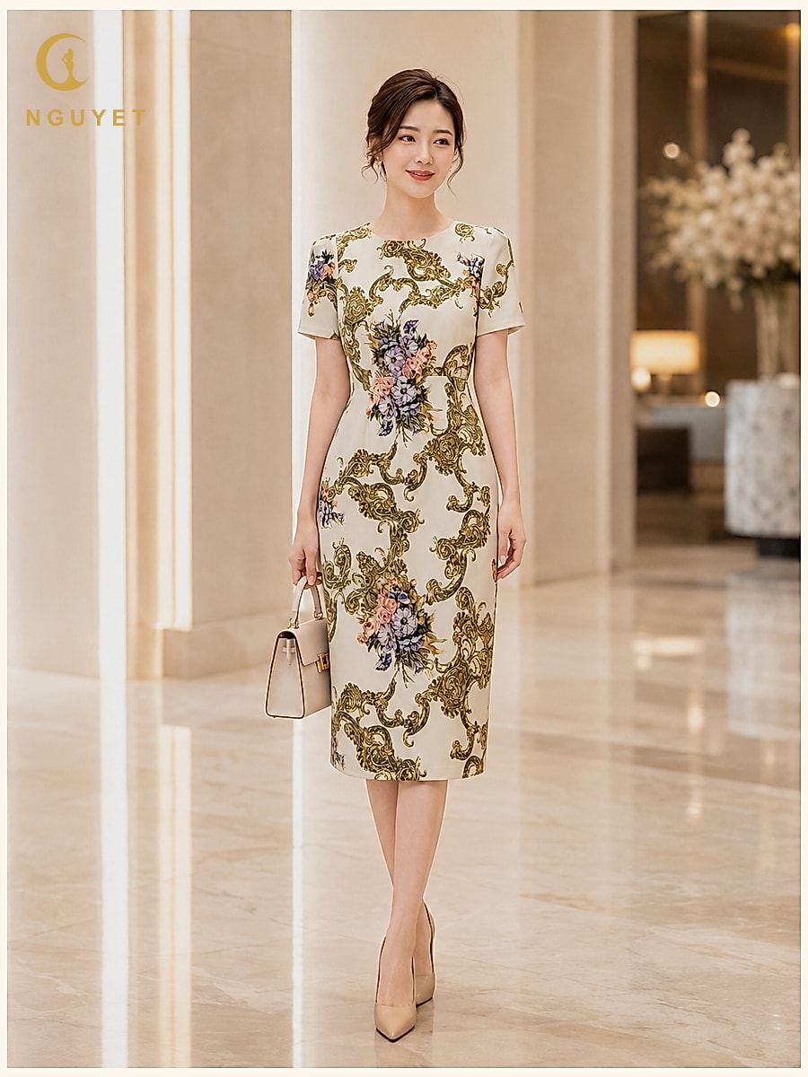 Đầm bút chì DBT-27