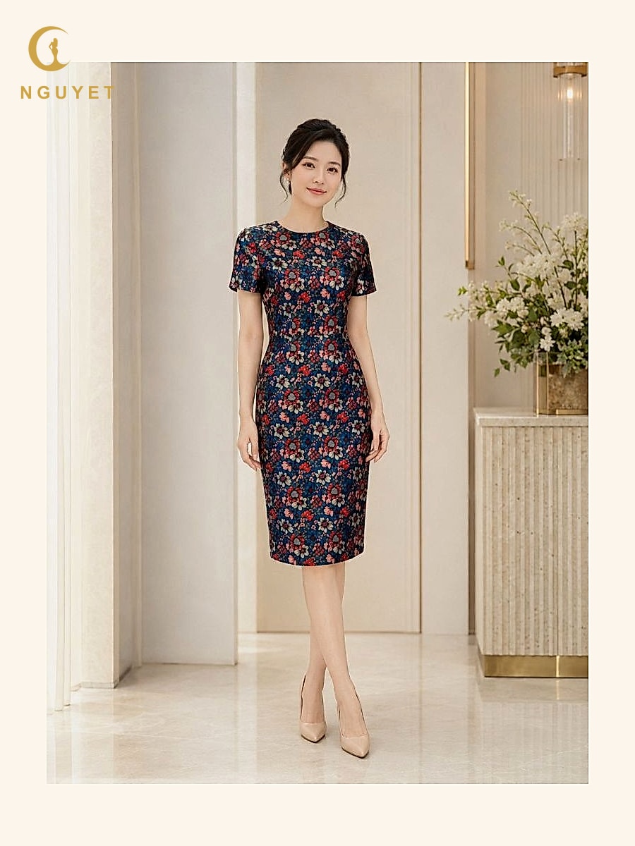 Đầm bút chì DBT-01