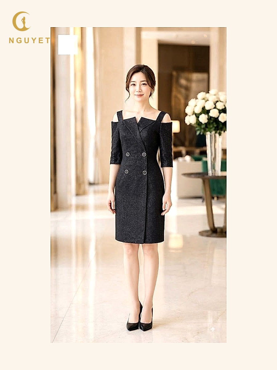 Đầm bút chì DBT-04