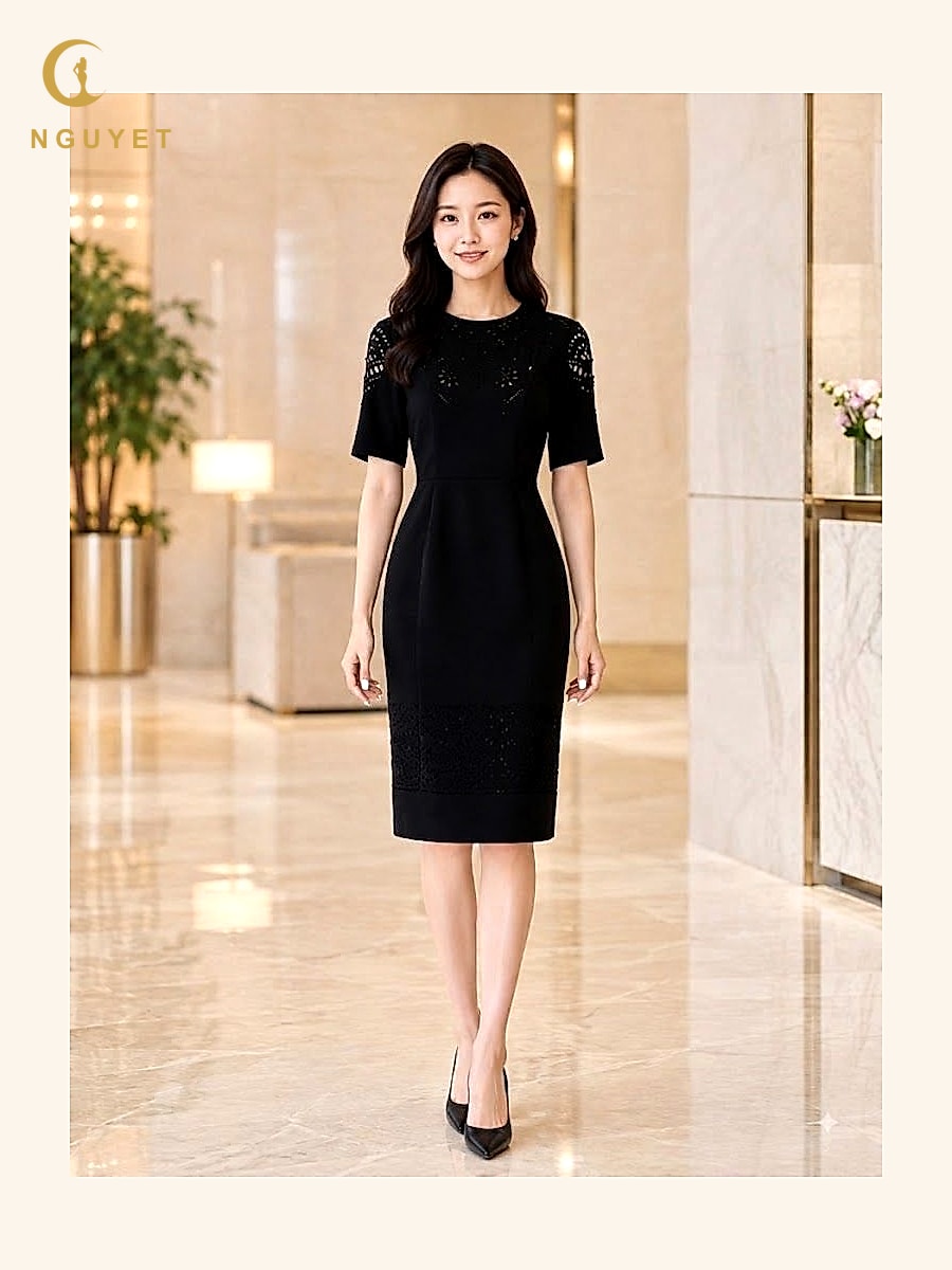 Đầm bút chì DBT-37