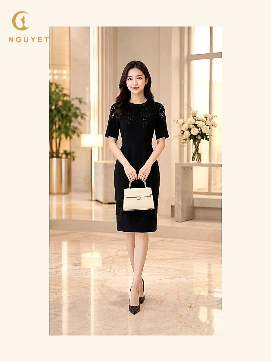 Đầm bút chì DBT-38