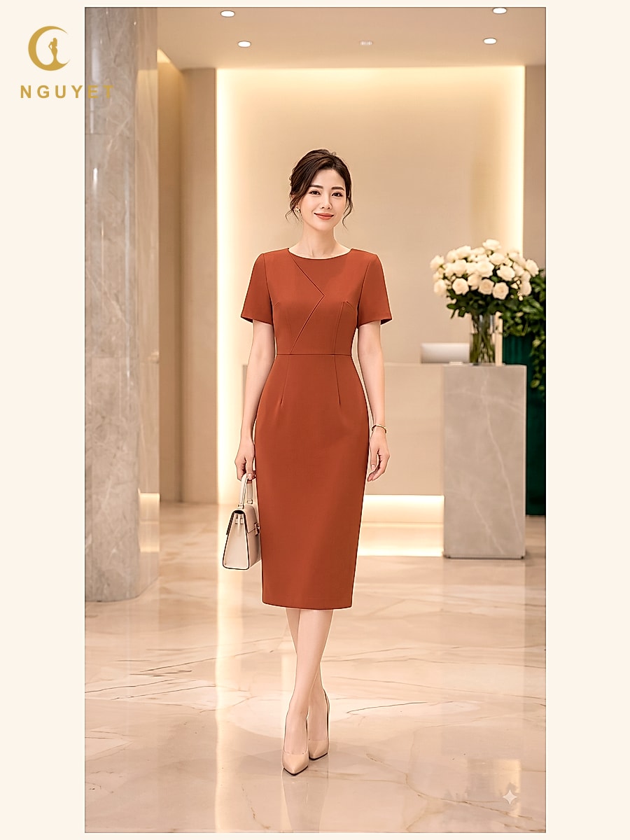 Đầm bút chì DBT-09