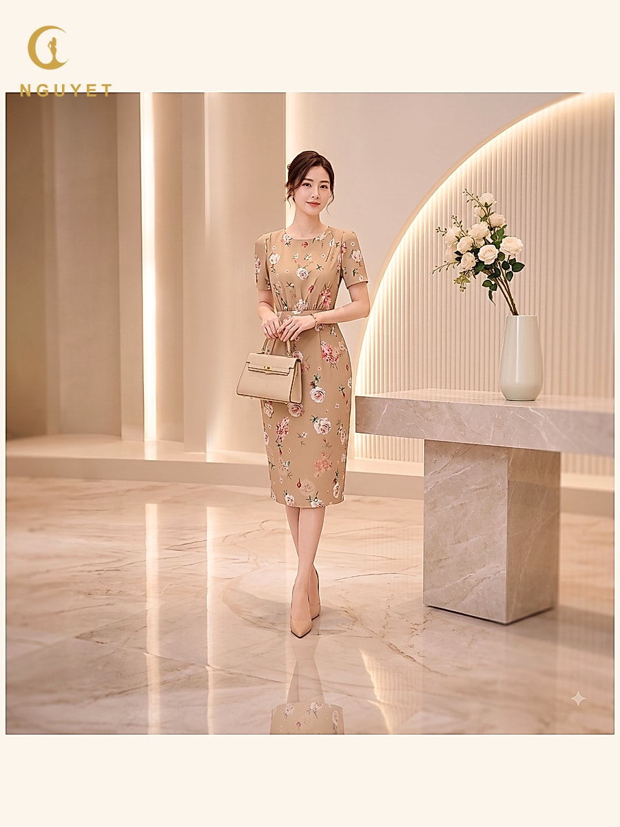 Đầm bút chì DBT-18